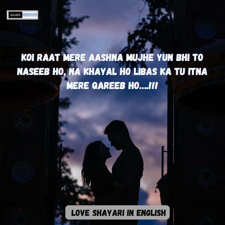 LOVE SHAYARI IN ENGLISH