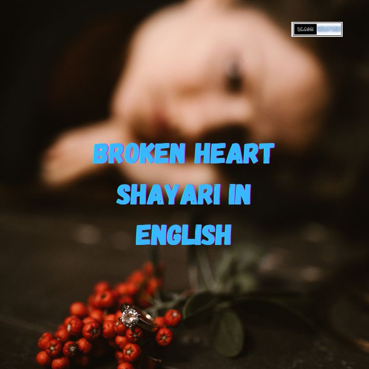 Broken Heart Shayari In English